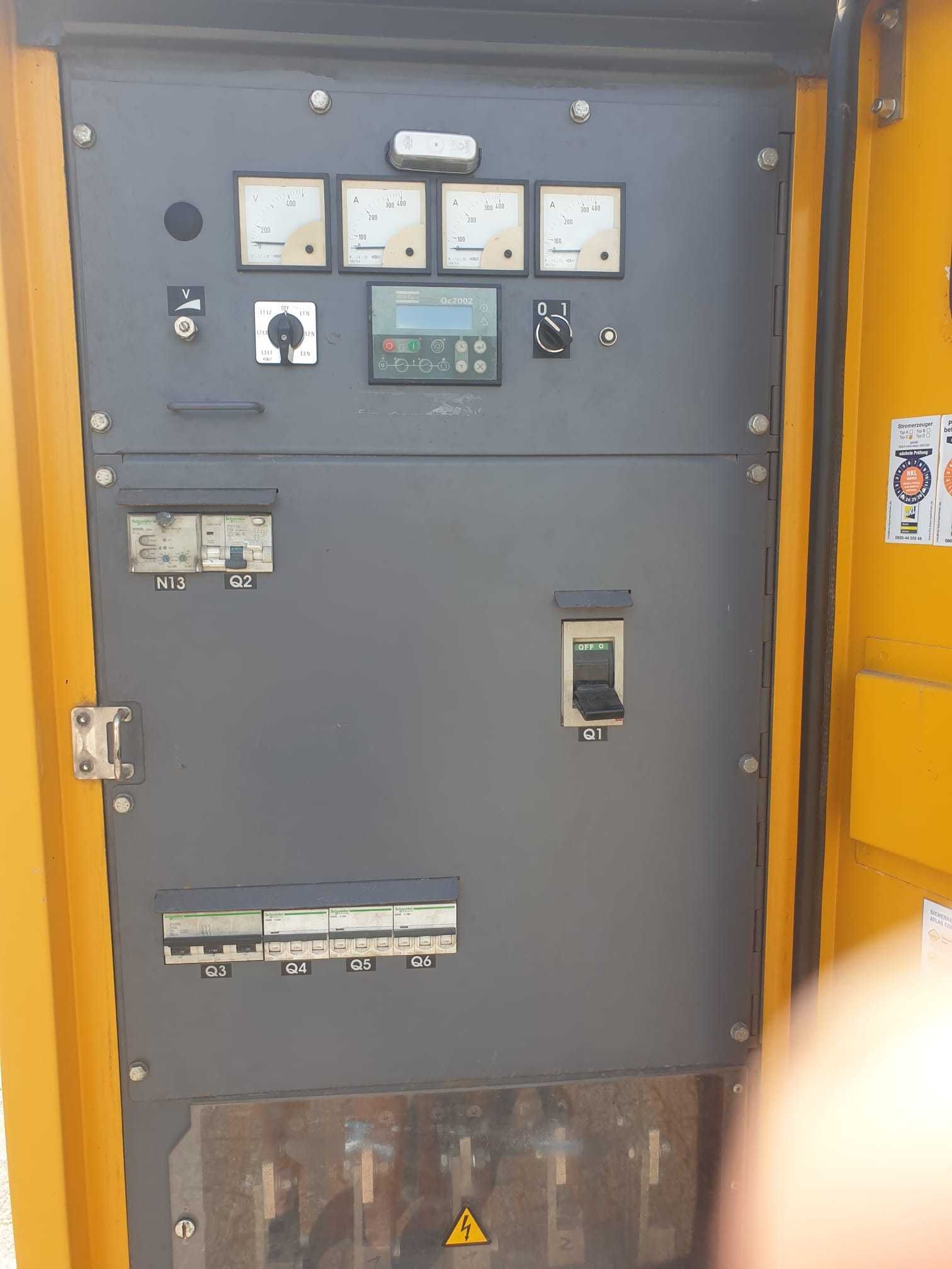 Agregat prądotwórczy Atlas Copco QAS 200
