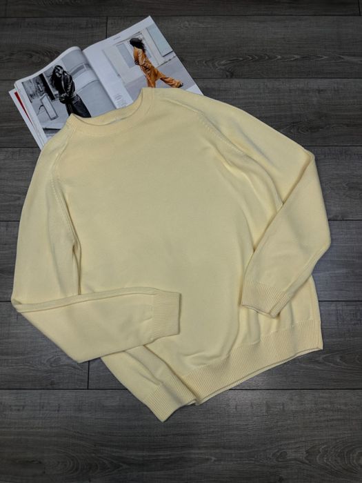 Стильний бавовняний светр zara з нових колекцій