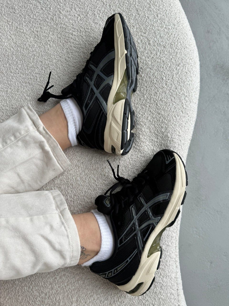 Жіночі кросівки Asics Gel-1130 Black(літо)