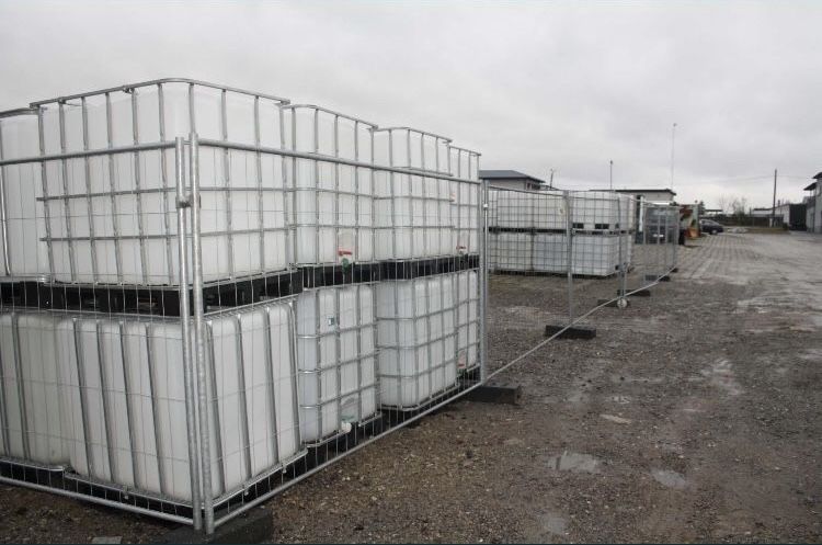 Ogrodzenie tymczasowe budowlane, przęsło ażurowe 3.5x2m