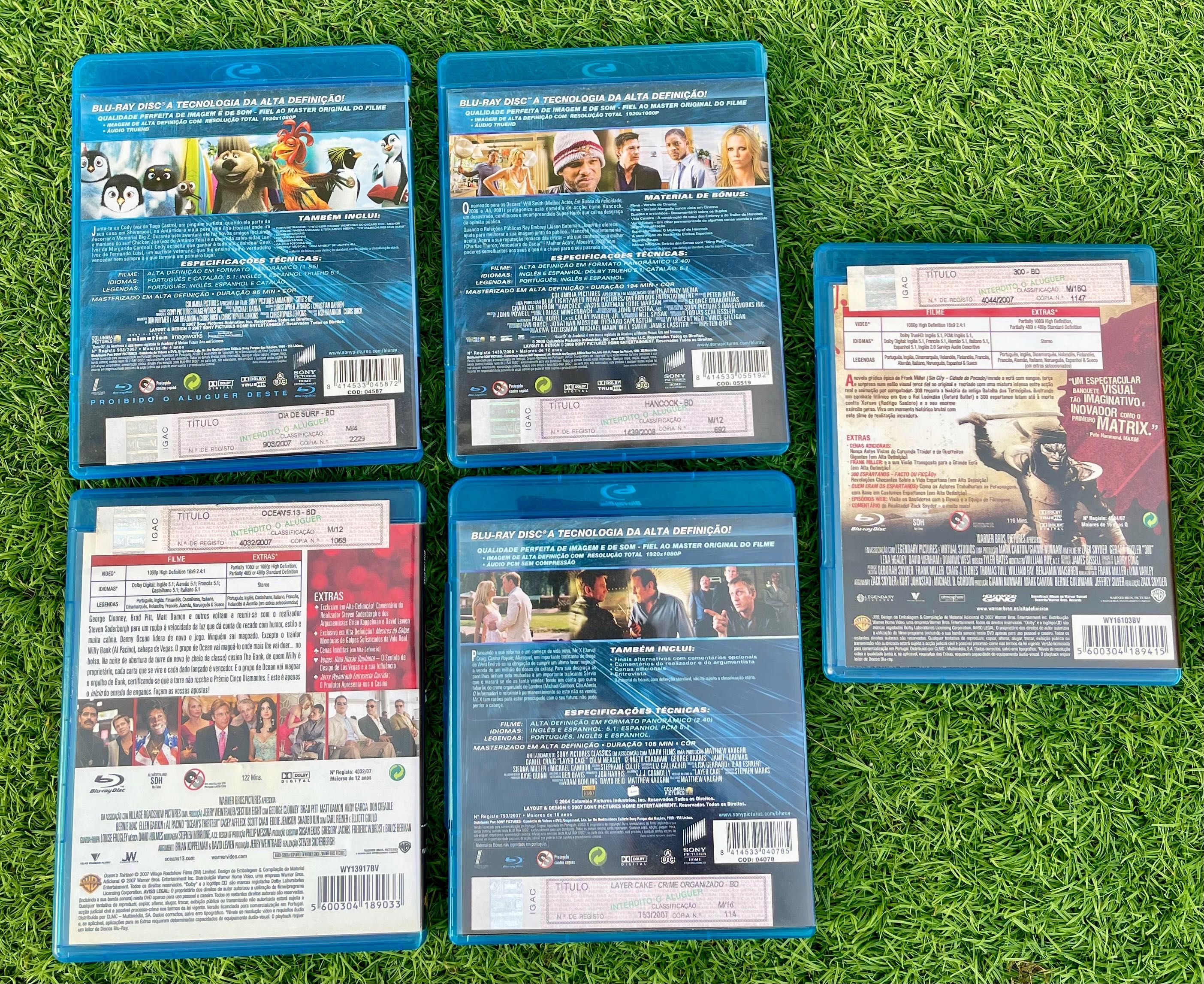 5 Filmes Blu-ray