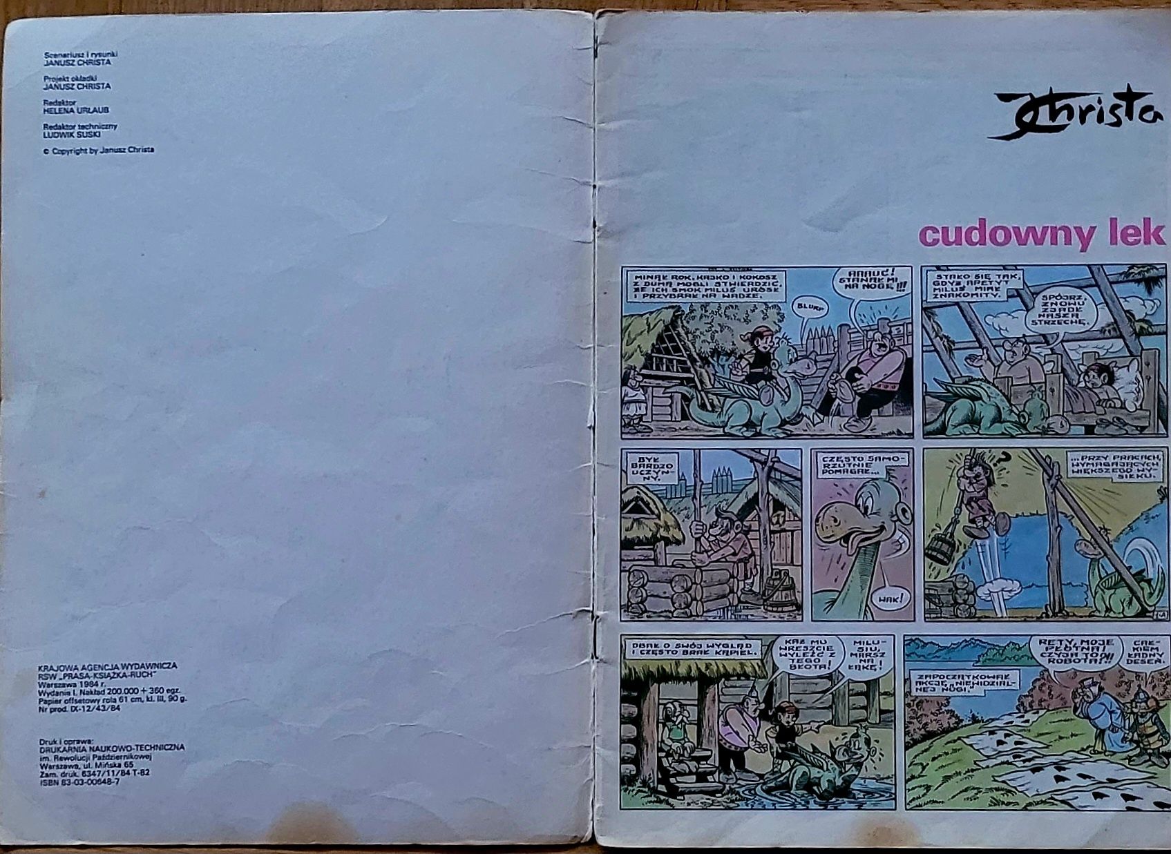 Kultowe komiksy KAJKO I KOKOSZ  I wydania l. 83-90 XX w!