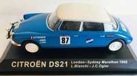 Citroen DS21 - winner Monte Carlo 1965 - esc.1/43 - Novo