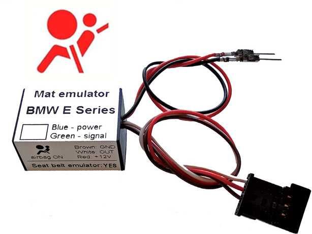 Emulador Esteira AirBag+Cinto BMW Serie 1 E81 E82 E87 E88 (NOVO)