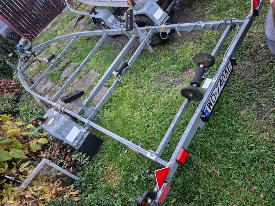 Przyczepa podłodziowa lekka