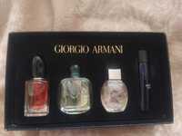 Giorgio Armani perfumy, zestaw miniaturek