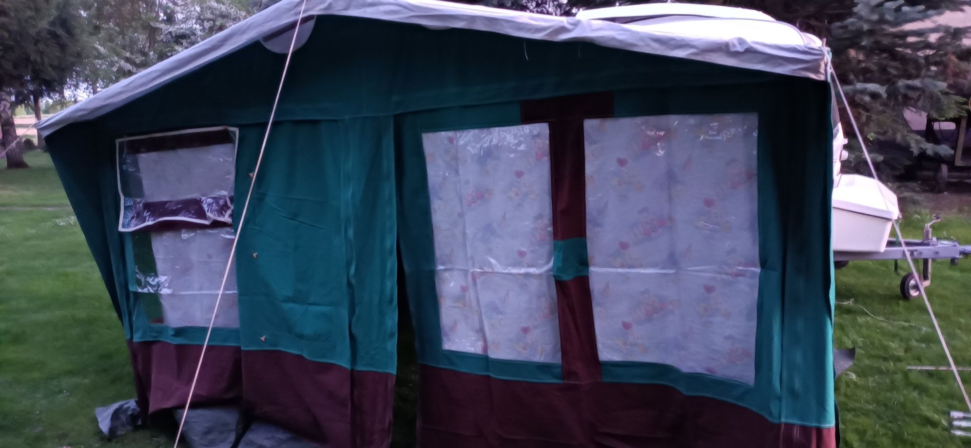 Namiot powiększany do przyczepy Niewiadów n126