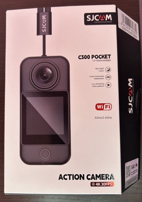 SjCam C300 pocket black. Екшн-камера