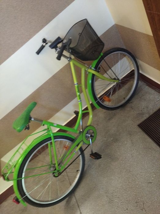 Rower damka 26 z koszykiem