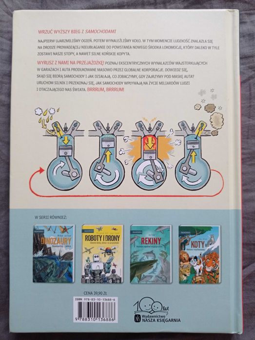 Samochody i ich fascynujące silnik Dan Zettwoch  ALBUM / KOMIKS