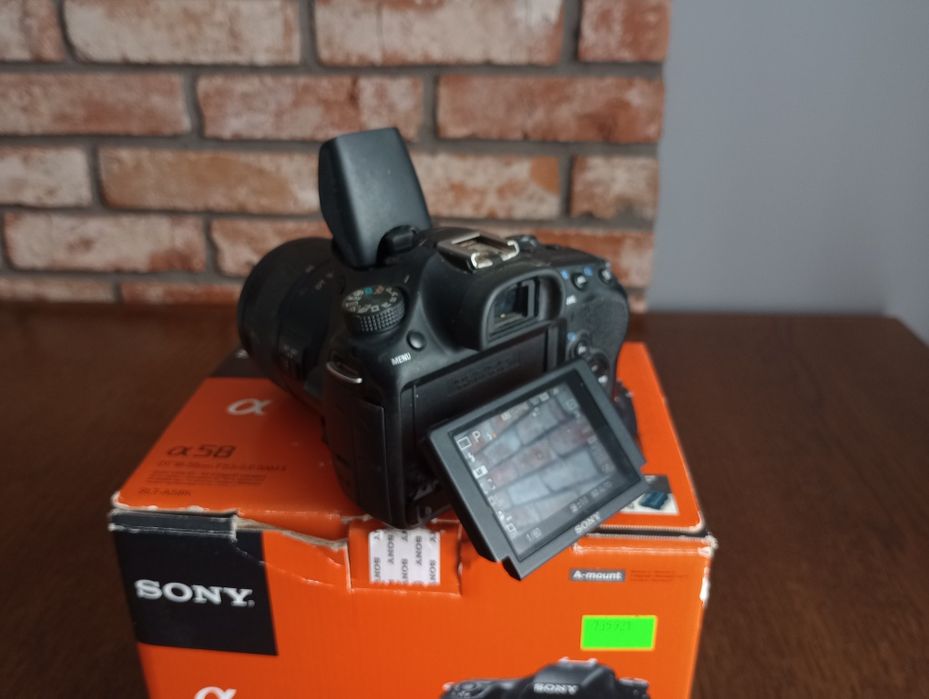 APARAT lustrzanka SONY Alfa SLT-A58K