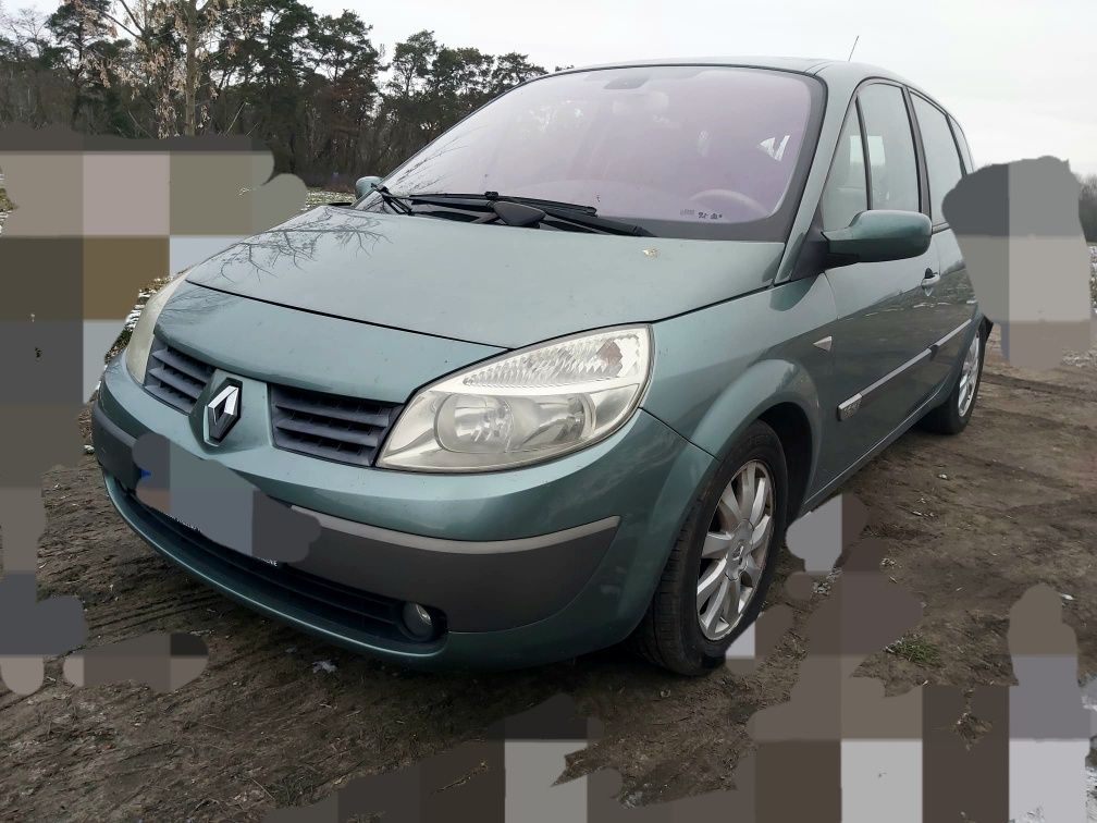 Zderzak maska renault scenic ll kolor ted97 błotniki lampy