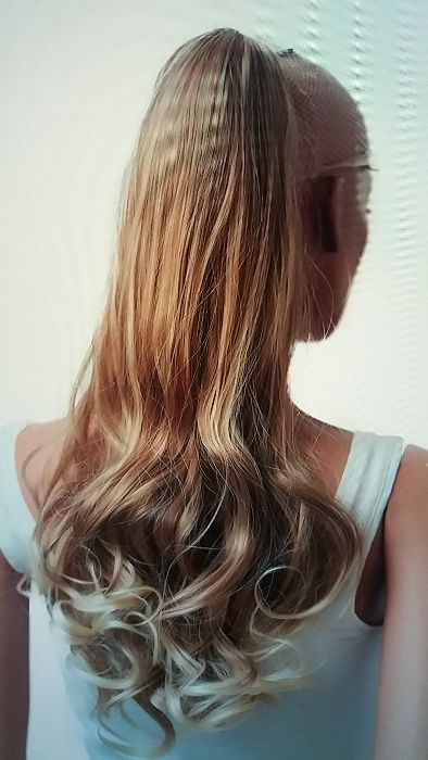 Kitka doczepiana sztuczne włosy 60cm