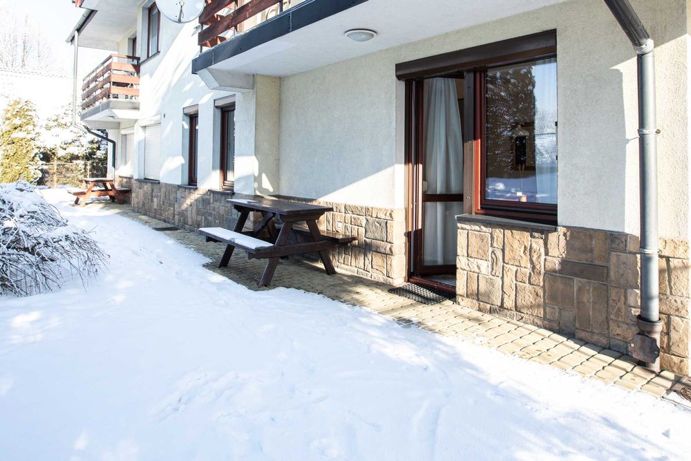 Mieszkanie w centrum Zakopanego z ogródkiem i widokiem na Giewont