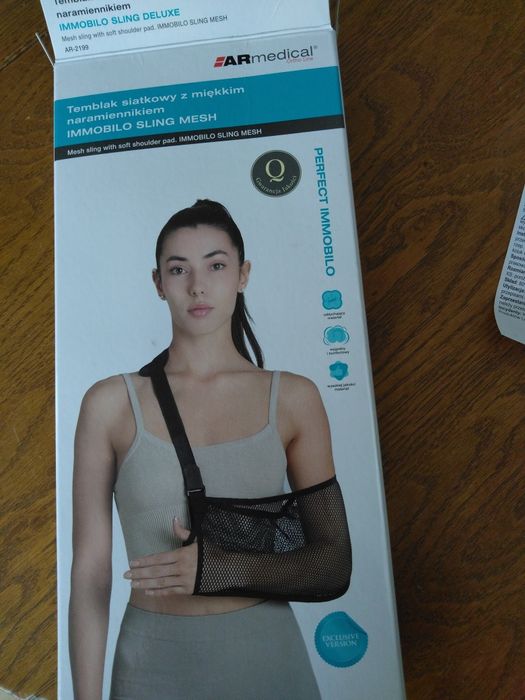 Temblak siatkowy z miękkim naramiennikiem, S