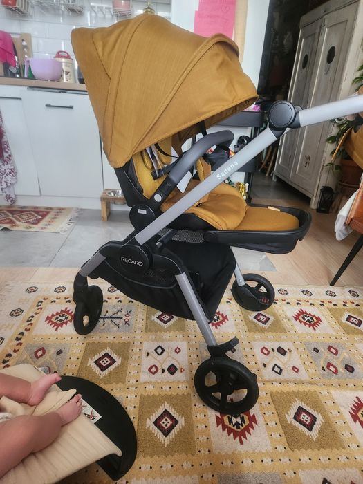 Sprzedam wozek Recaro Sadena kolor brazowy-zloty