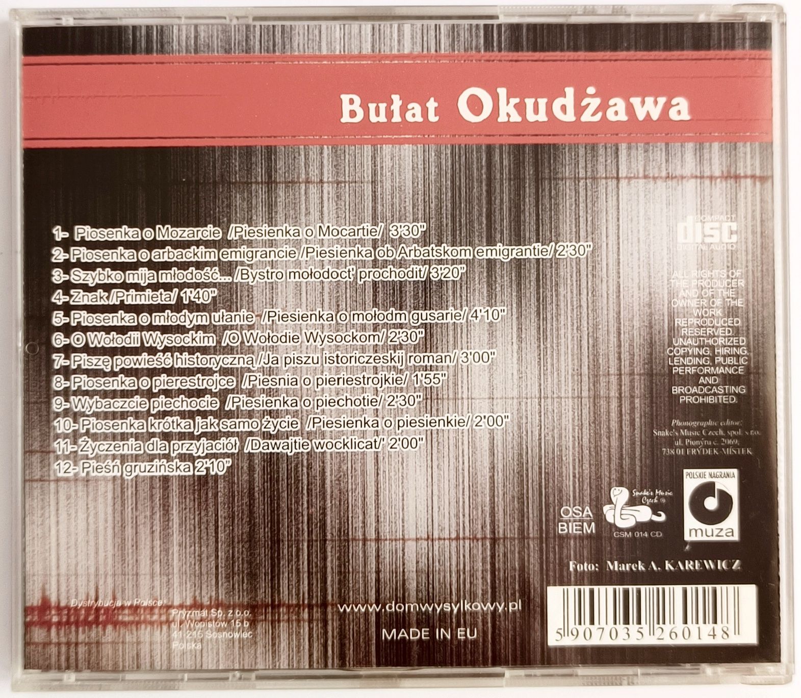 Bułat Okudżawa Pieśń Gruzińska