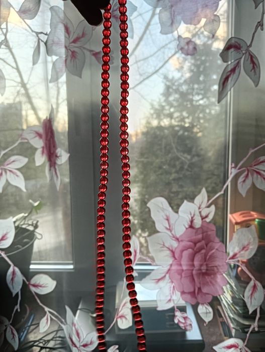 Korale różne kolory 38 cm