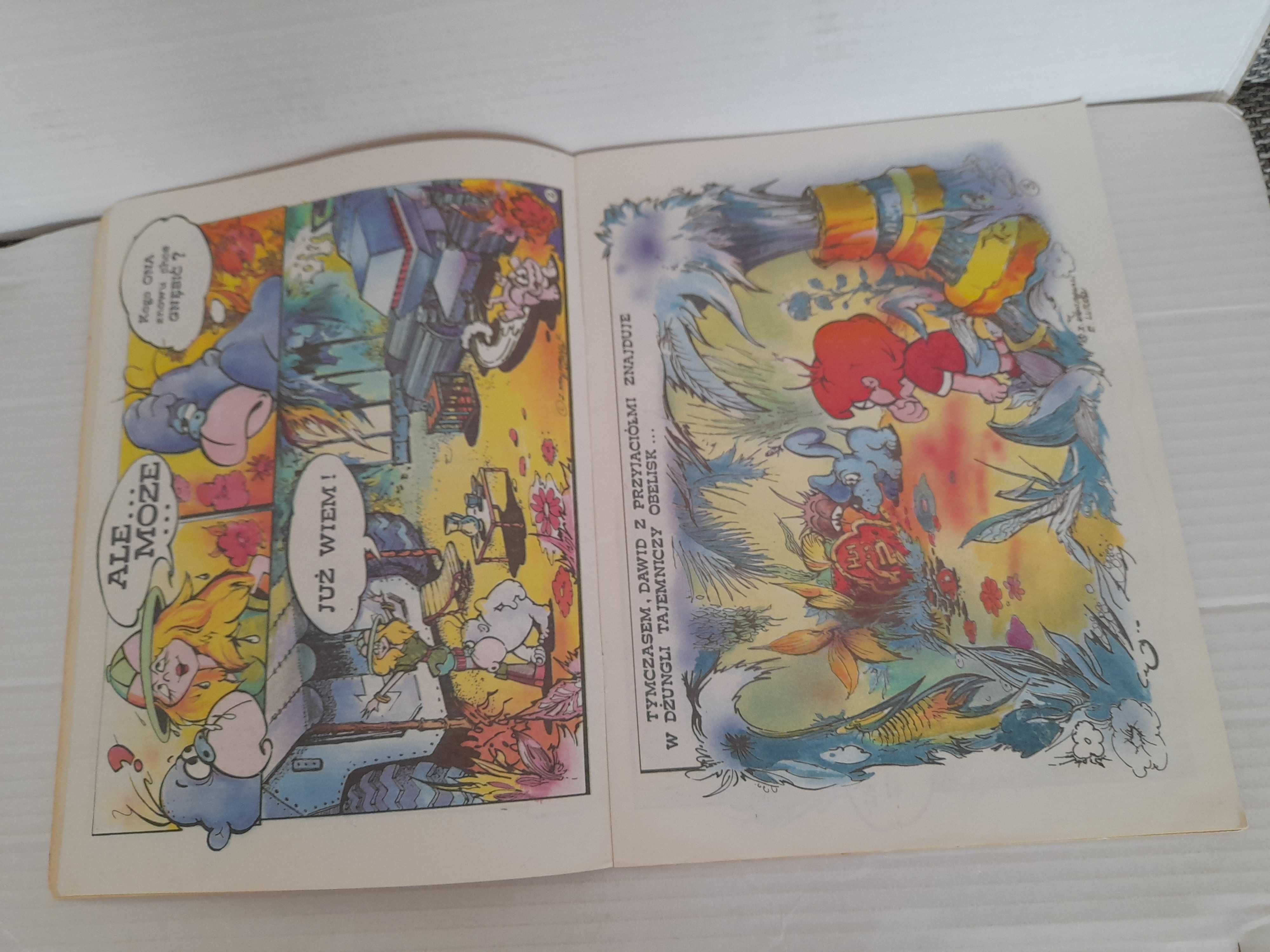 Komiks DAWID I SANDY tom 5 LABIRYNT KAW 1989 wydanie 1 Edward Lutczyn
