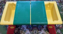 Детский Lego, игровой столик для хранения, складной