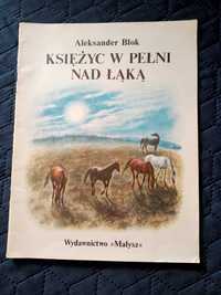 Księżyc w pełni nad łąką. Aleksander Błok