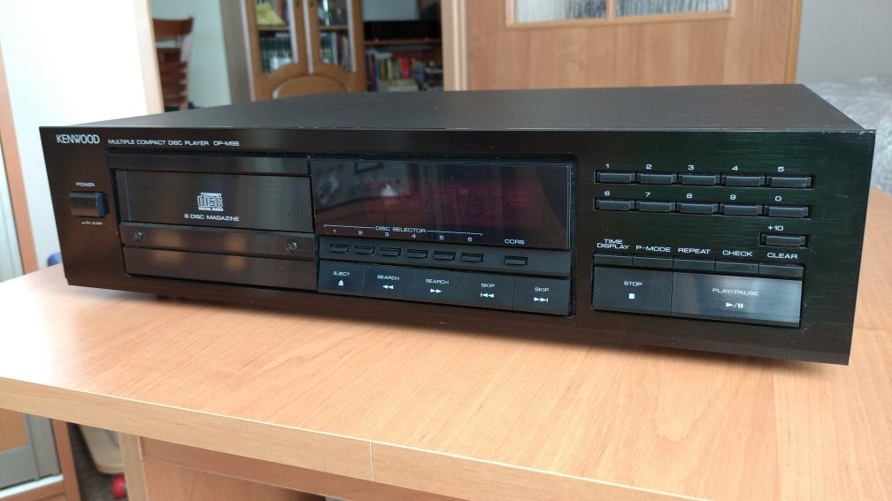 Kenwood DP-M98. Zmieniarka cd 6-cio płytowa. Bez magazynka. Unikat