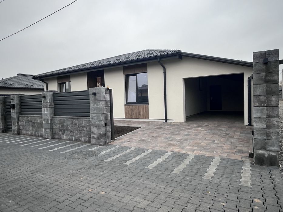 Одноповерховий будинок 96м2+ гараж+ крита тераса! Котеджне містечко!