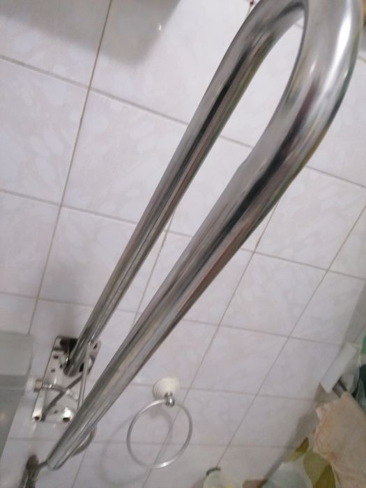 2 Apoios de braço(inox) idosos para desocupar