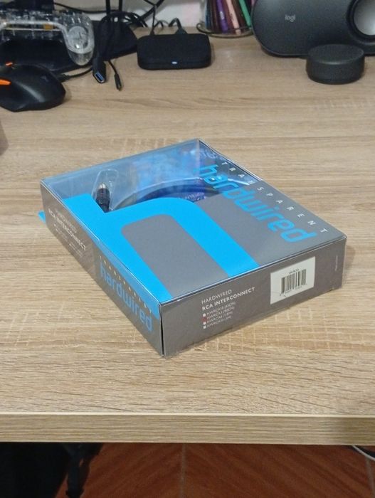 Cabos hifi rca Transparent NOVOS