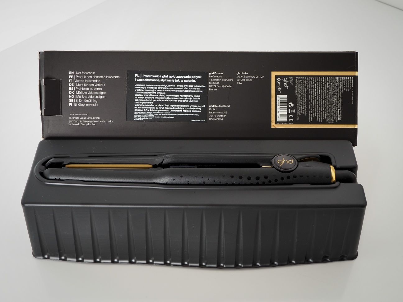 Prostownica do włosów Wella GHD gold styler mini
Z prostownicą do włos