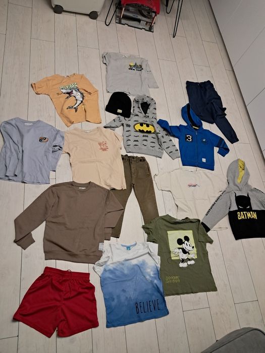Paka ubrań dla chłopaka 110/122 Zara