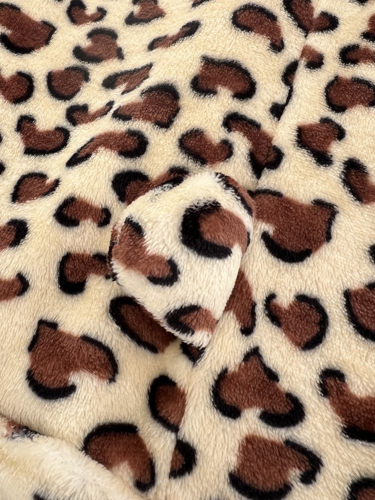 Onesie kigurumi strój M L pantera lampart piżama przebranie zebra