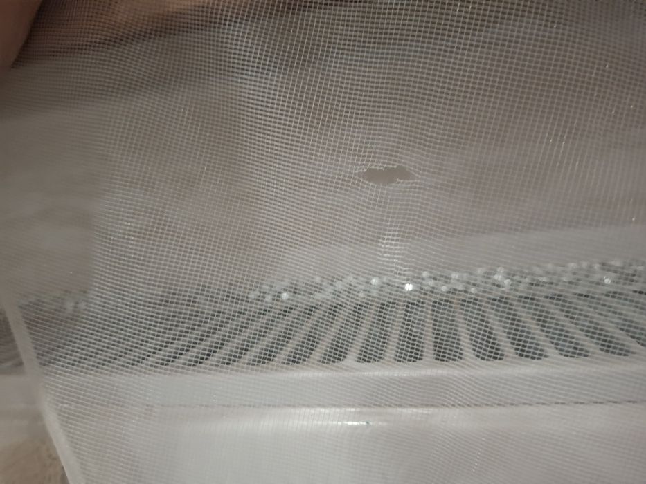 Тюль з вишивкою готова висота 266х480 з тасьмою