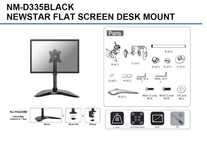 Suporte Monitor Neomounts NM-D335 Preto