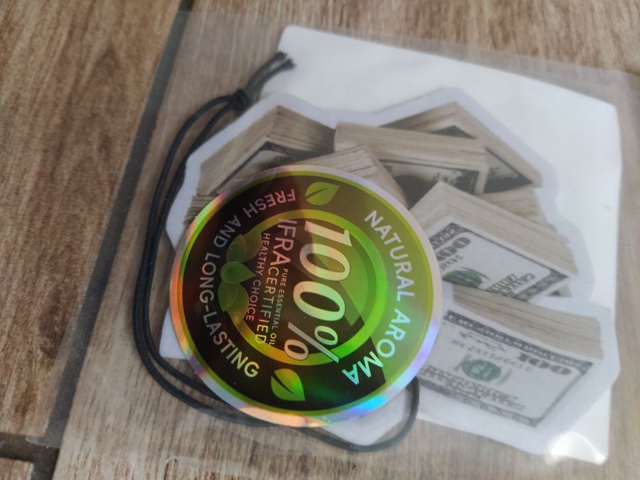 Zapach Do Auta Dolarowy 100 % Natural Aroma Fresh Zapach Pieniędzy