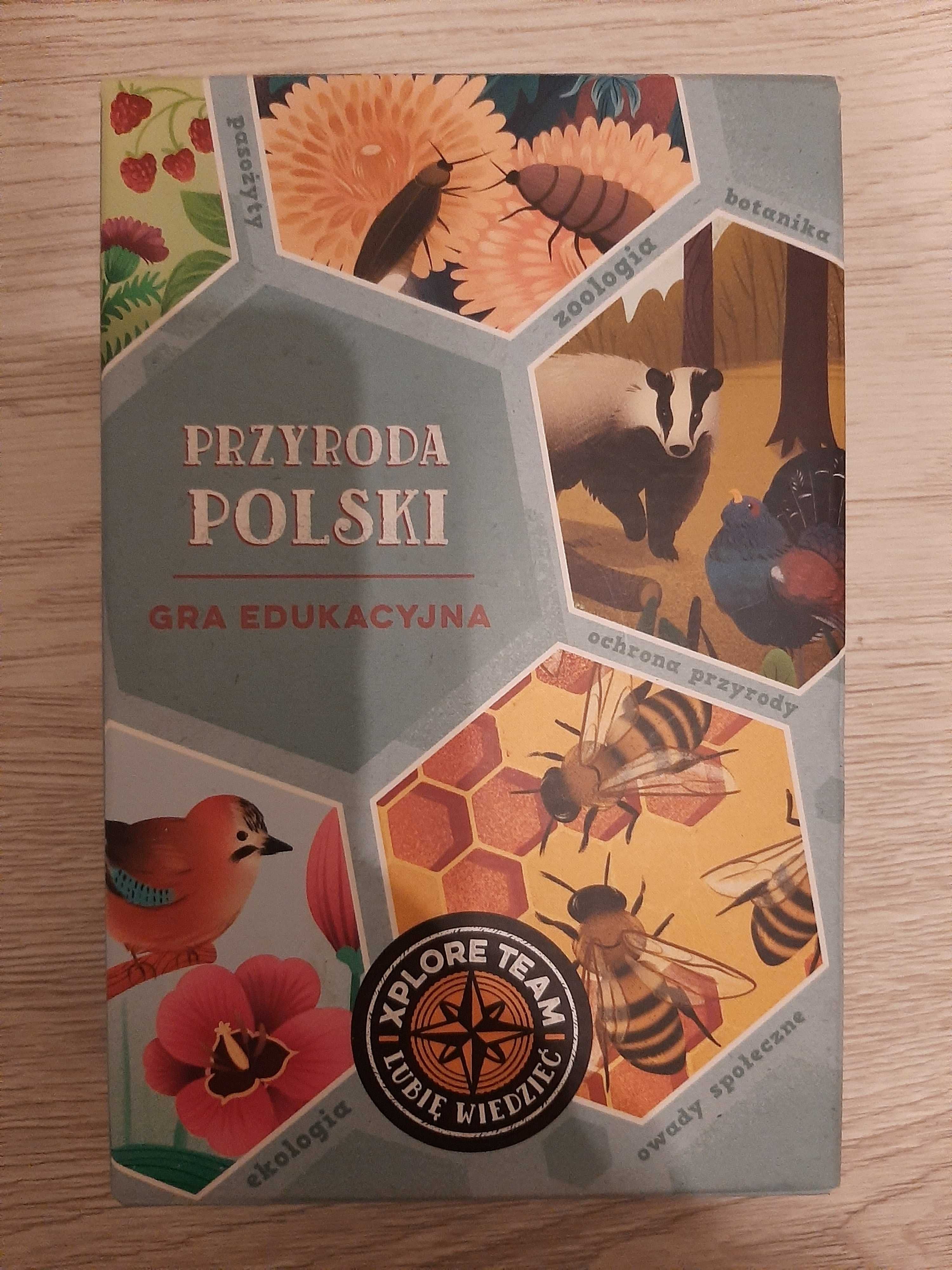 Gra edukacyjna przyroda Polski