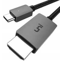 uni USB C do kabla HDMI 4,5 m 4K/60Hz usbc usb-c przewód nylonowy