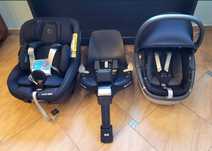 Fotelik samochodowy Maxi Cosi Coral 360 Maxi Cosi Pearl 360 + baza