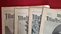 4 stare niemieckie gazety z okresu II Wojny Światowej