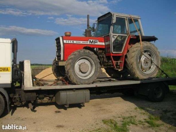 Transport maszyn rolniczych budowlanych do 6 i 14 ton ATRAKCYJNA CENA