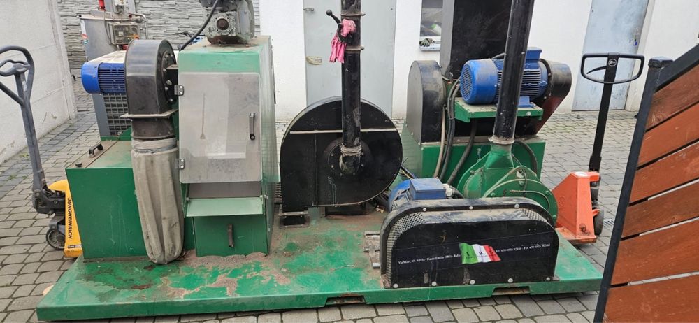 I.R.S Kombi Recykling Granulator kabli przewodow