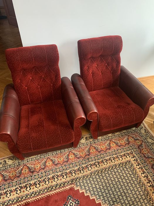 Fotele z okresu PRL (Vintage)