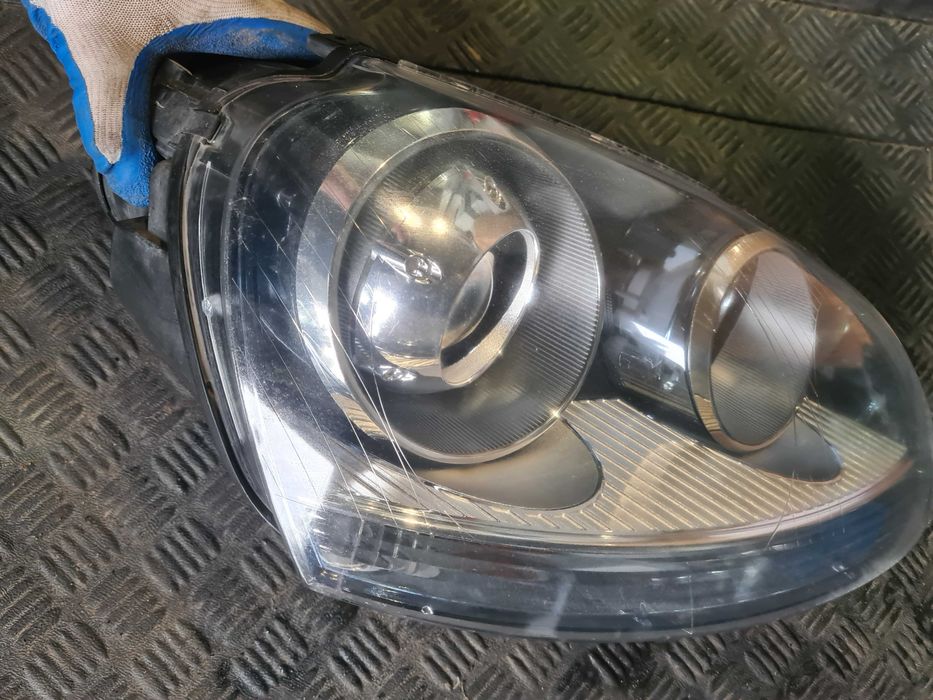 VW Golf V GTI 2.0 reflektor lampa przód prawa XENON przetwornica kpl