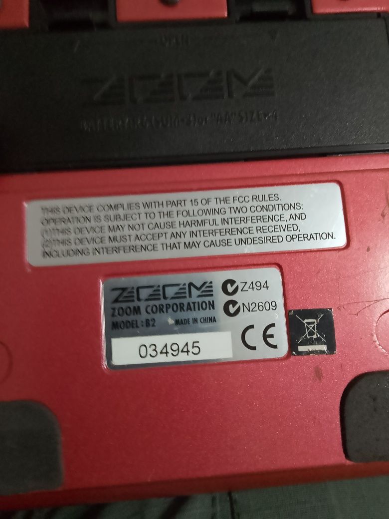 Sprzedam zooma b2