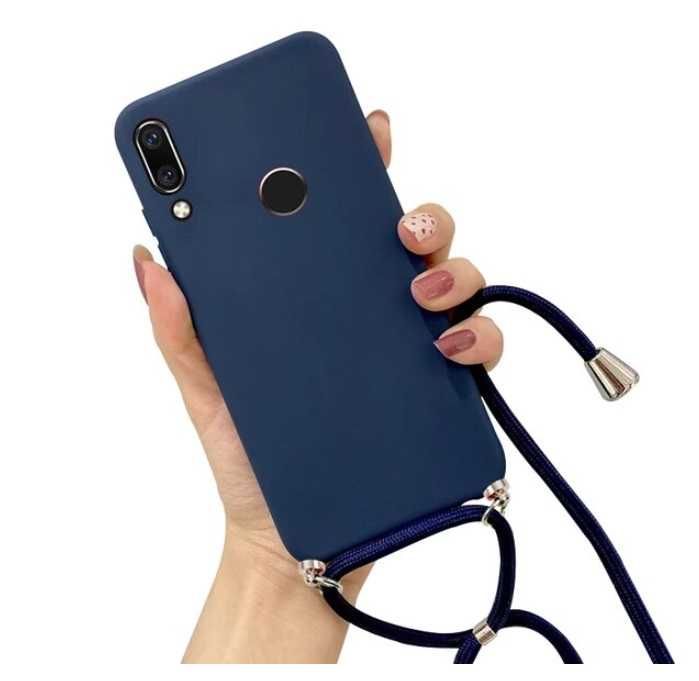 Capa de silicone com cordão para Samsung Galaxy A5 2017 - Nova