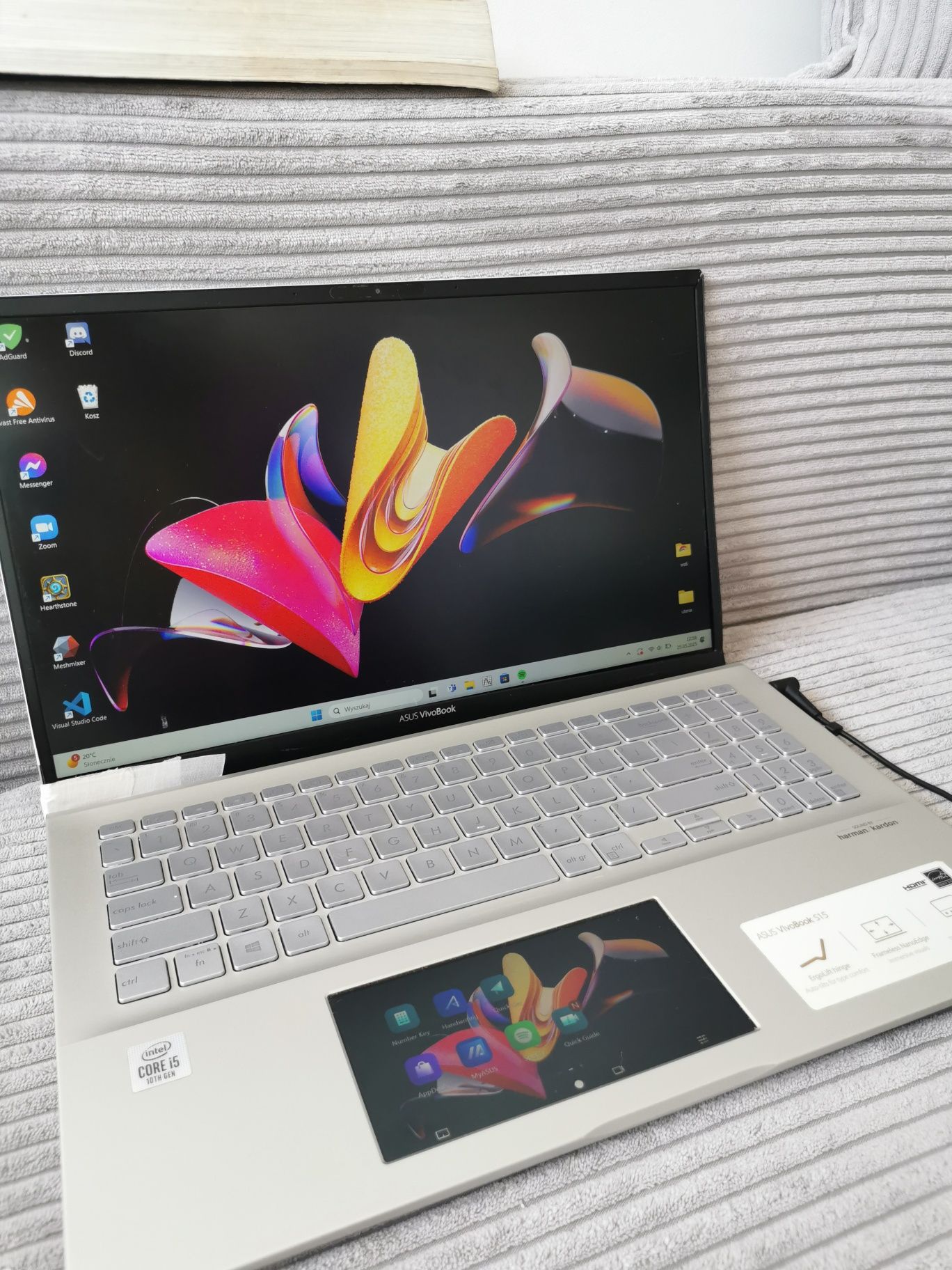 Laptop Asus vivobook s15 model s532f 16gb do naprawy