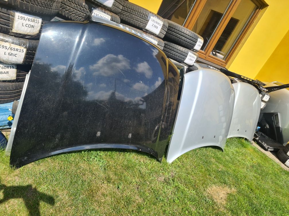 maska audi a4 b5 srebrna czarna