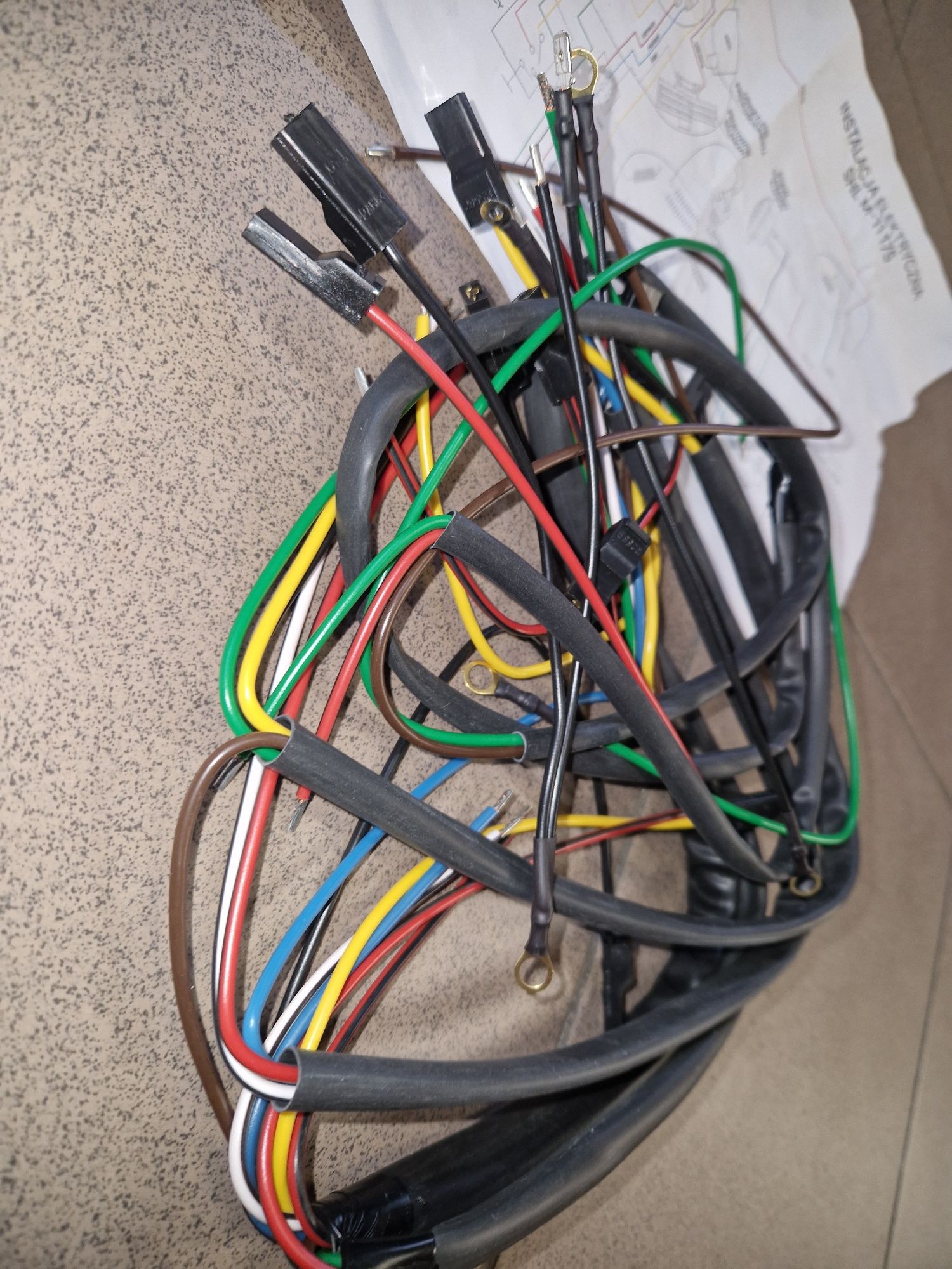 Fabrycznie Nowa kpl instalacja elektryczna shl m11 175 pl