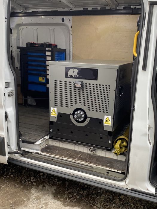 Hamownia do ciągników, hamownia wom MAD 1 PRO v2,  590KM 4900Nm