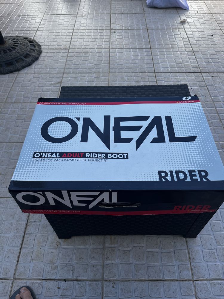 Botas de motocross O’NEAL  Rider boot: Black n°43